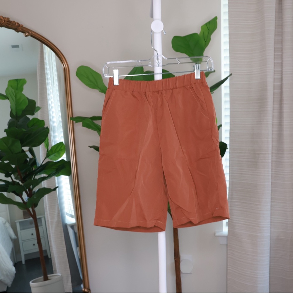 SHEIN Men's Terracotta Athletic Shorts